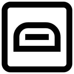 Micro Usb Icon from Atlas Line Set