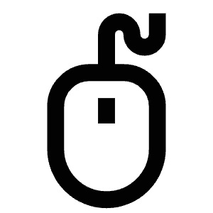 Mouse Icon from Atlas Line Set