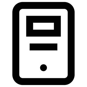 Pc Icon from Atlas Line Set