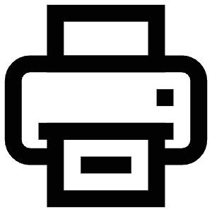 Print Icon from Atlas Line Set