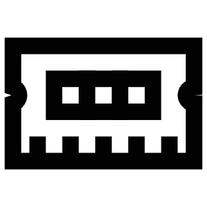 Ram Memory Icon from Atlas Line Set