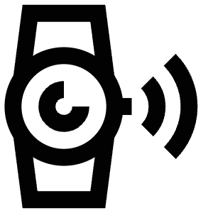 Smartwatch Wireless Icon from Atlas Line Set