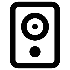 Speaker Icon from Atlas Line Set