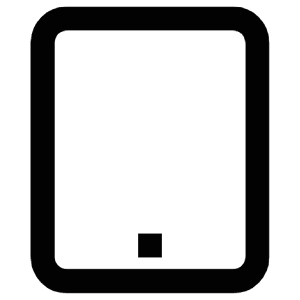 Tablet Icon from Atlas Line Set