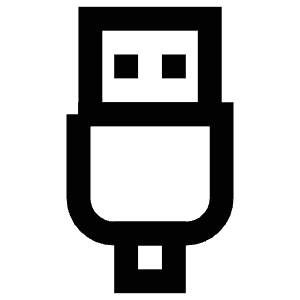 Usb Plug Icon from Atlas Line Set