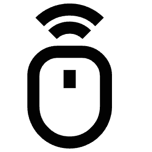 Wireless Mouse Icon from Atlas Line Set