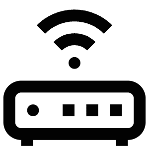 Wireless Router Icon from Atlas Line Set