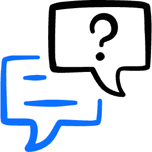 Conversation Question Text 1 Icon from Freehand Duotone - Free Set