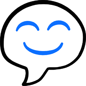 Messages Bubble Smile Icon from Freehand Duotone - Free Set