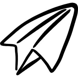 Send Email Paper Plane 1 Icon from Freehand - Free Set