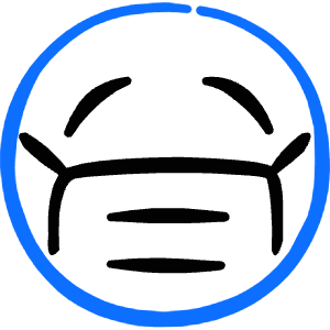 Smiley Sick Contageous Icon from Freehand Duotone - Free Set