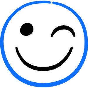 Smiley Wink Icon from Freehand Duotone - Free Set