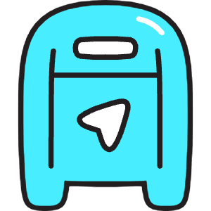 Mailbox 2 Icon from Stickies Colors - Free Set