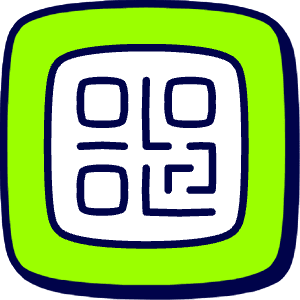 Qr Code Icon from Stickies Duo - Free Set