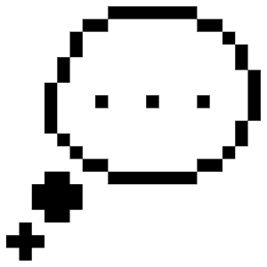 Email Chat Think Icon from Pixel - Free Set