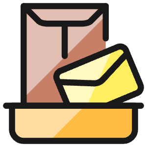 Drawer Envelope Icon from Ultimate Colors - Free Set