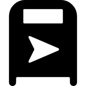 Mailbox Post Icon from Ultimate Bold - Free Set