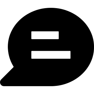 Message Chat Circle Icon from Nova Solid - Free Set