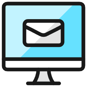 Read Email Monitor Icon from Ultimate Colors - Free Set