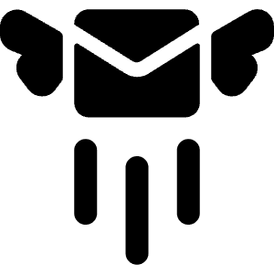 Send Email Fly Icon from Ultimate Bold - Free Set