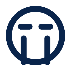 Sob Line Icon from Mingcute Line Set