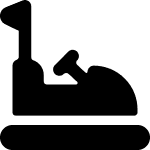 Amusement Park Electric Cars Icon from Ultimate Bold - Free Set