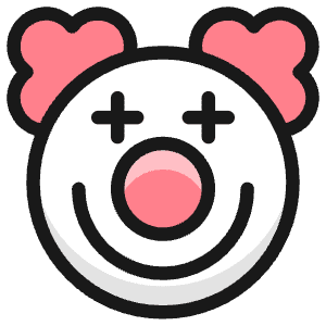 Circus Clown 1 Icon from Ultimate Colors - Free Set