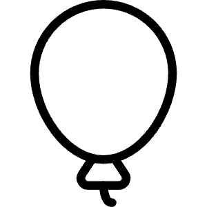 Party Balloon Icon from Ultimate Light - Free Set