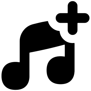 Add To Playlist Icon from Flex Solid - Free Set