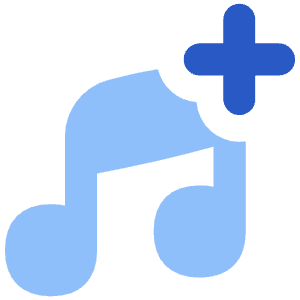 Add To Playlist Icon from Flex Flat - Free Set