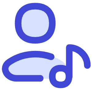Artist Song Icon from Flex Duo - Free Set