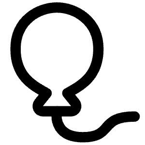 Balloon Icon from Flex Line - Free Set