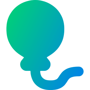 Balloon Icon from Flex Gradient - Free Set