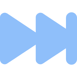 Button Fast Forward 2 Icon from Core Flat - Free Set