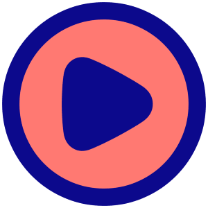 Button Play Circle Icon from Plump Pop - Free Set