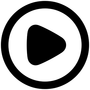 Button Play Circle Icon from Plump Remix - Free Set