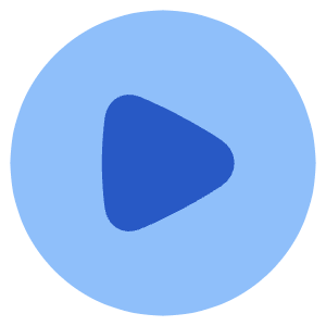 Button Play Circle Icon from Plump Flat - Free Set