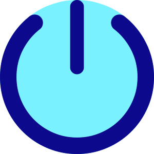 Button Power 1 Icon from Core Pop - Free Set