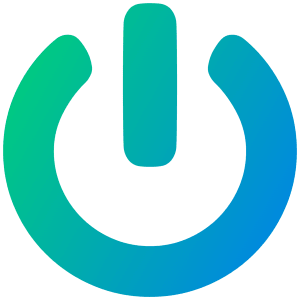 Button Power 1 Icon from Plump Gradient - Free Set