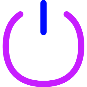 Button Power 1 Icon from Flex Neon - Free Set