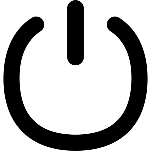 Button Power 1 Icon from Flex Remix - Free Set