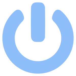 Button Power 1 Icon from Plump Flat - Free Set