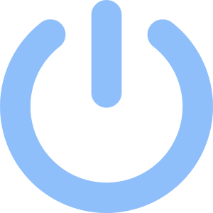 Button Power 1 Icon from Core Flat - Free Set