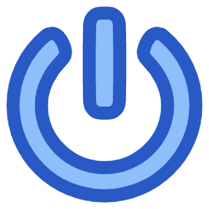 Button Power 1 Icon from Plump Duo - Free Set