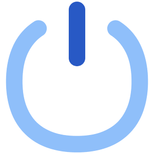 Button Power 1 Icon from Flex Flat - Free Set