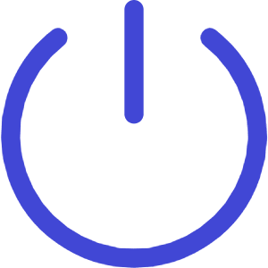 Button Power 1 Icon from Core Duo - Free Set