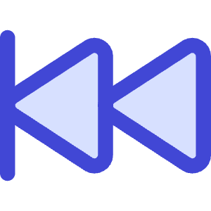 Button Rewind 2 Icon from Core Duo - Free Set