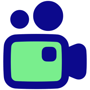 Camera Video Icon from Plump Pop - Free Set