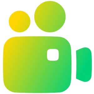 Camera Video Icon from Plump Gradient - Free Set