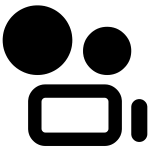 Camera Video Icon from Core Remix - Free Set